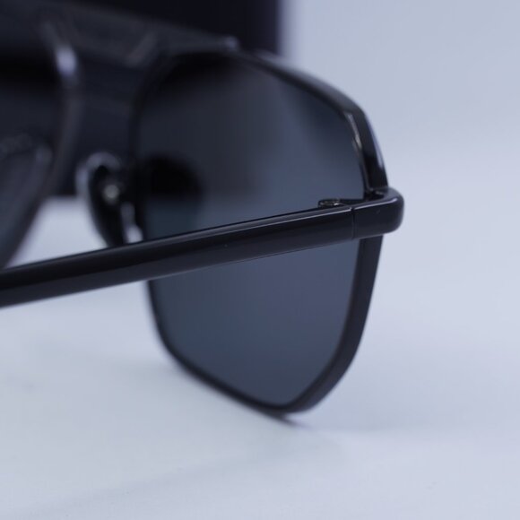 Prada PR58YS 1AB5S0 Square Sunglasses – Black\Dark Grey - Picture 8 of 12